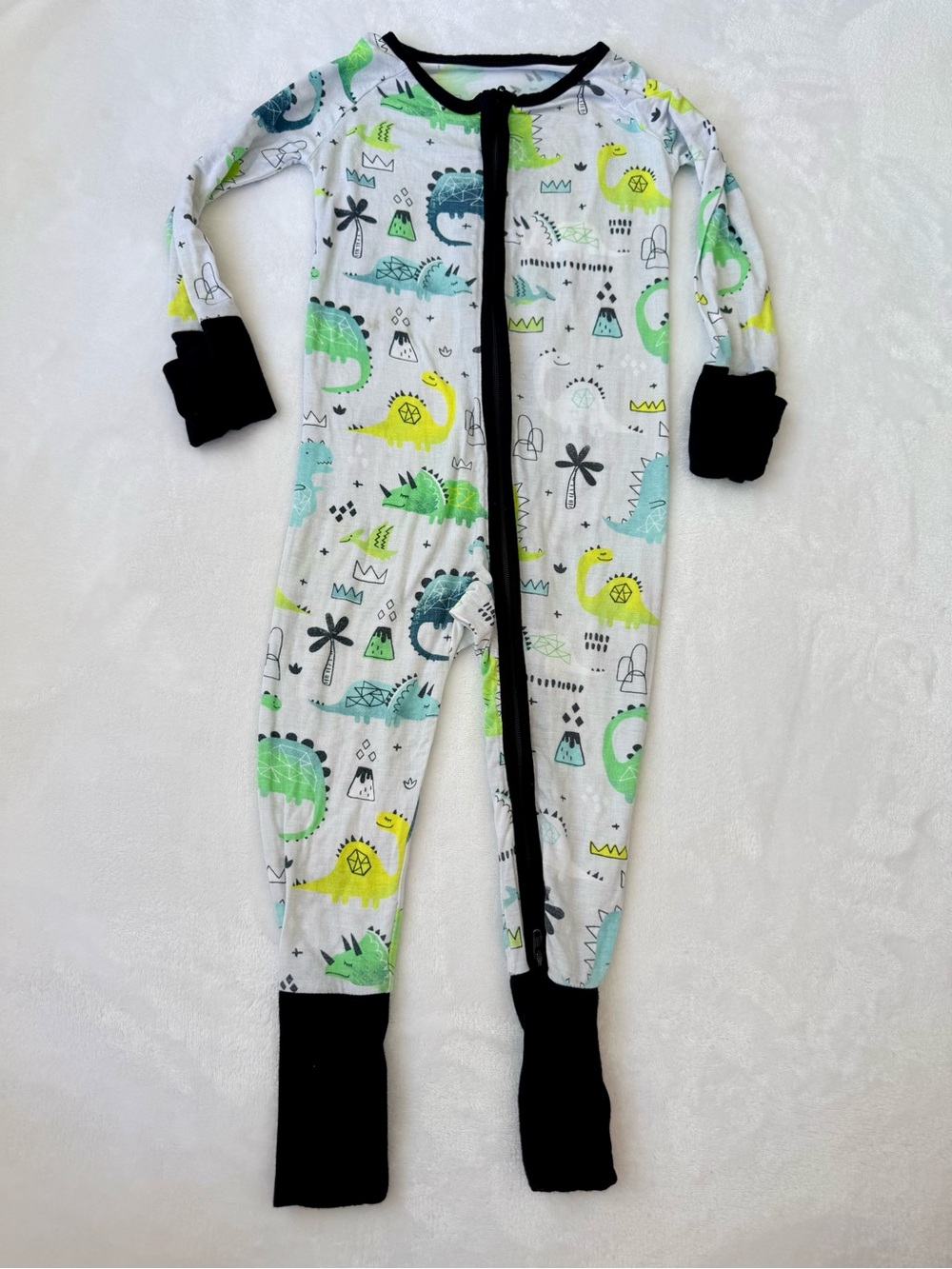 Little Sleepies OG Dino’s Zippie (size 6-12M)